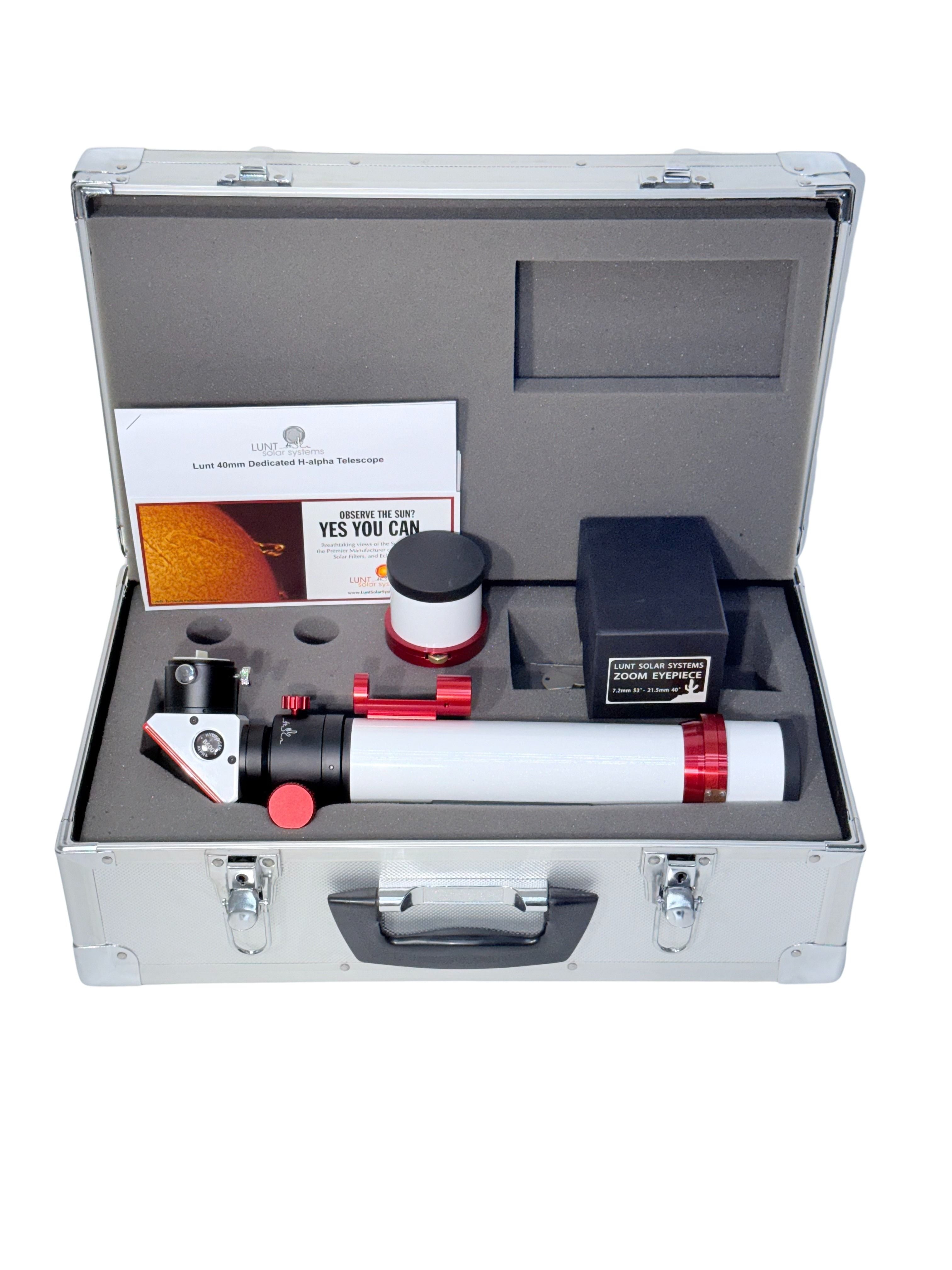 LS40THa Premium Kit - 40mm Dedicated H-Alpha Solar Telescope