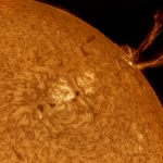 View of Solar Flare