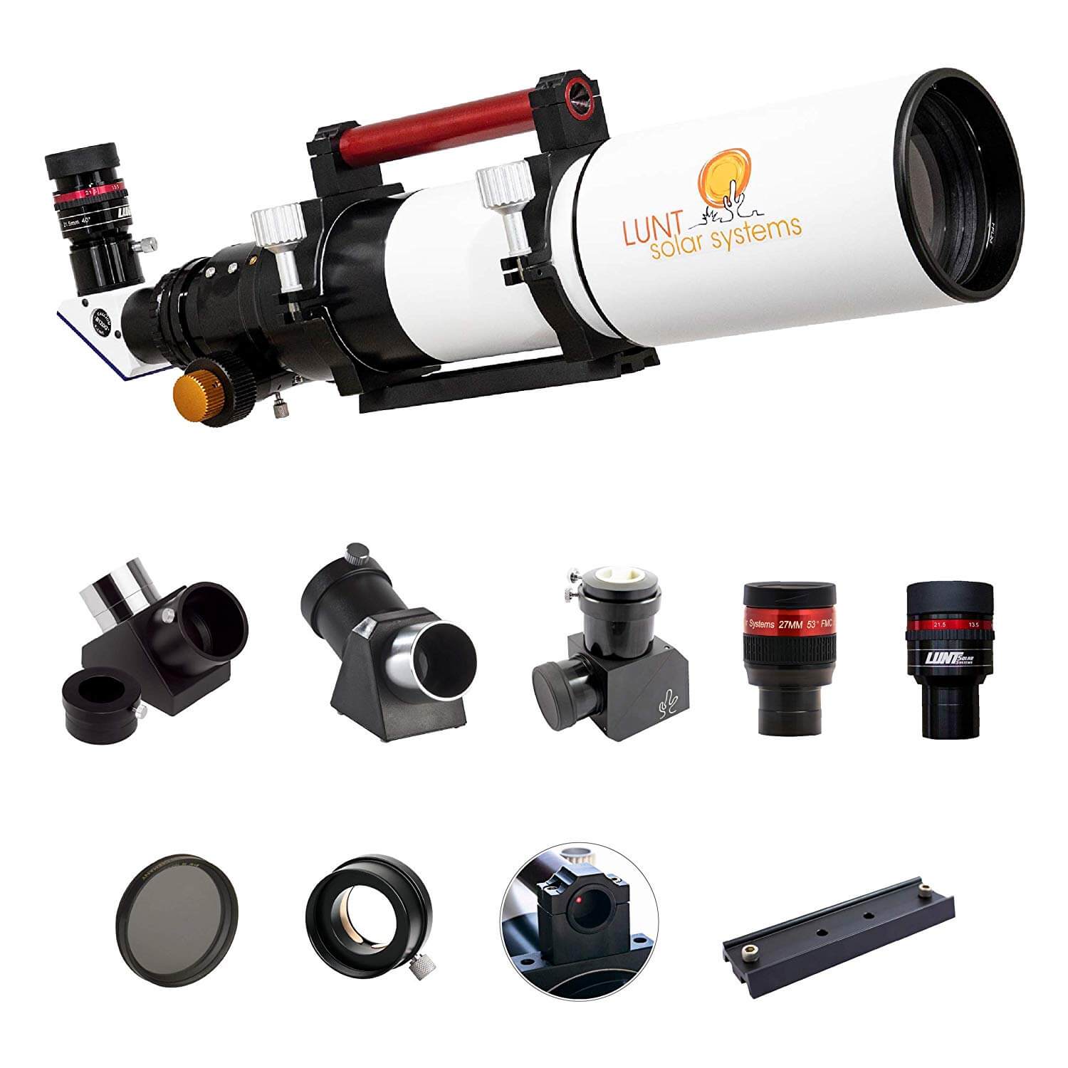 Image of Lunt 100mm APO Universal Day & Night Use Modular Telescope (Observer Package)